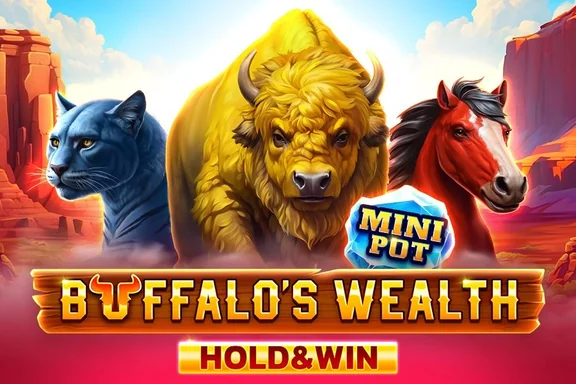 Capa do slot Buffalos Wealth Hold Win